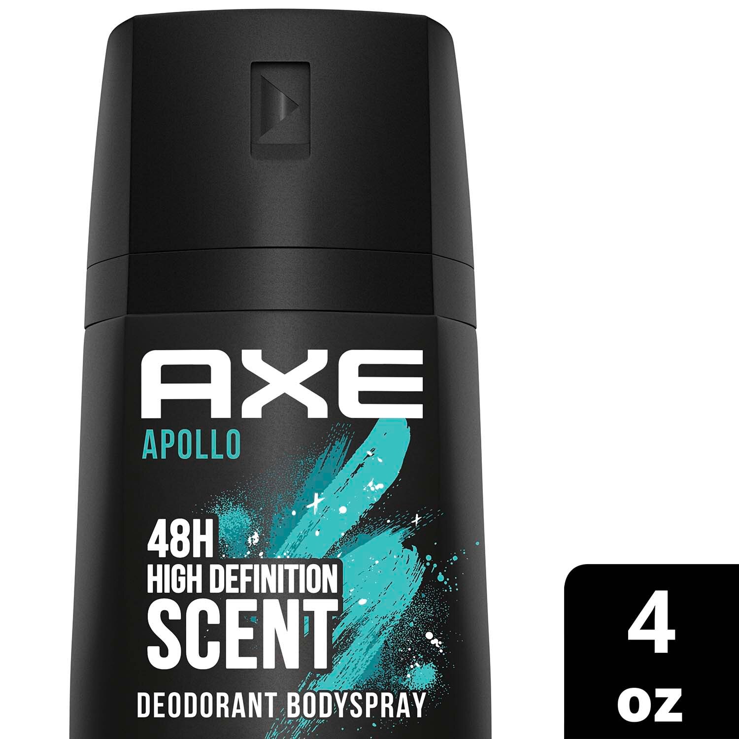AXE Deodorant Body Spray 48-Hour High Definition, Apollo, 4 OZ