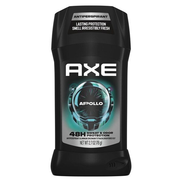 AXE 48-Hour Anti Sweat Antiperspirant & Deodorant Stick, Apollo, 2.7 OZ