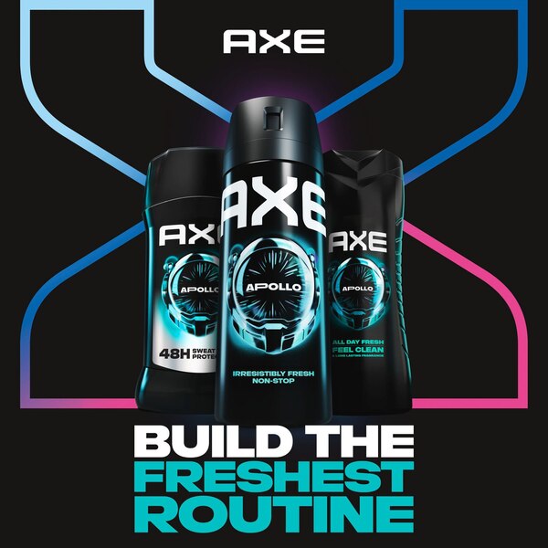 AXE 48-Hour Deodorant Stick, Apollo, 3 OZ