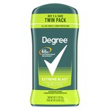 Degree 48-Hour Antiperspirant & Deodorant Stick, Extreme Blast, 2.7 OZ, 2 Pack, thumbnail image