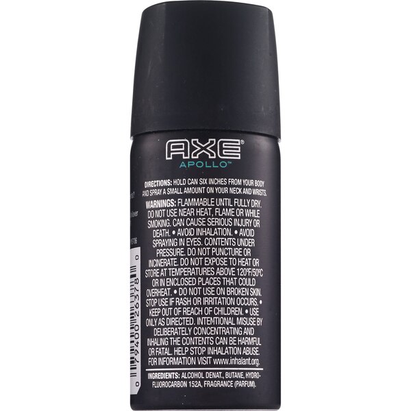 AXE 48-Hour Deodorant Body Spray, Apollo, 1 OZ