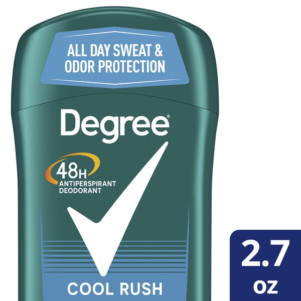 Degree 48-Hour Antiperspirant & Deodorant Stick, Cool Rush
