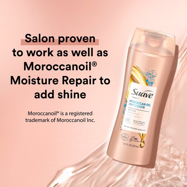 Suave Professionals Moroccan Oil Infusion Shine Shampoo