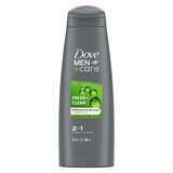 Dove Men+Care Fresh & Clean 2-in-1 Shampoo & Conditioner, thumbnail image 1 of 8