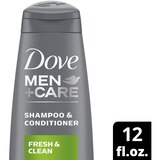 Dove Men+Care Fresh & Clean 2-in-1 Shampoo & Conditioner, thumbnail image 3 of 8