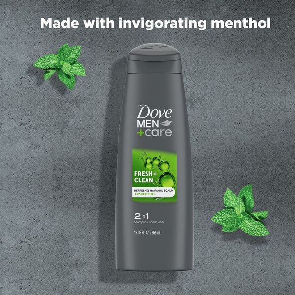 Dove Men+Care Fresh & Clean 2-in-1 Shampoo & Conditioner
