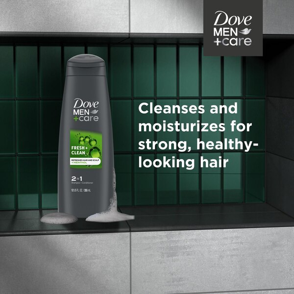 Dove Men+Care Fresh & Clean 2-in-1 Shampoo & Conditioner