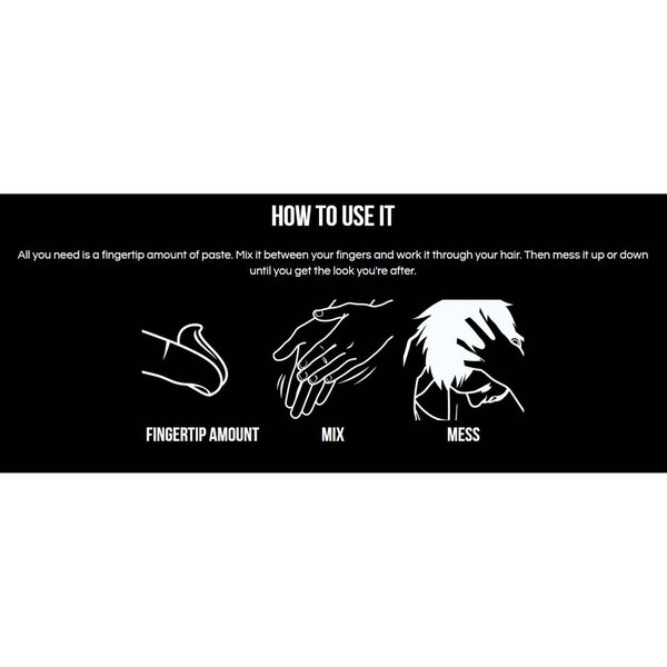 AXE Messy Look Flexible Hair Paste, 2.64 OZ