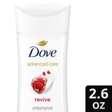 Dove Advanced Care 48-Hour Antiperspirant & Deodorant Stick, Revive, 2.6 OZ, thumbnail image 2 of 7