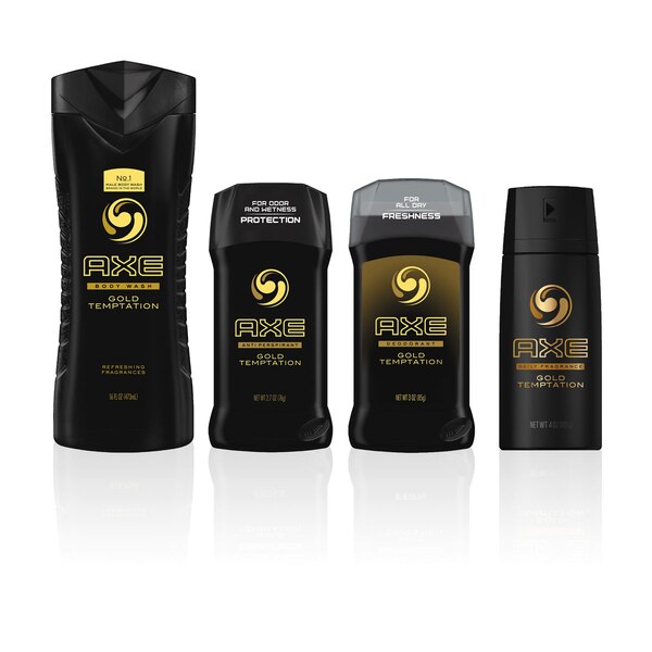 AXE 48-Hour Anti Sweat Antiperspirant & Deodorant Stick, Gold Temptation, 2.7 OZ
