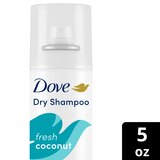 Dove Advanced Dry Shampoo, Fresh Coconut, 5 OZ, thumbnail image 3 of 6