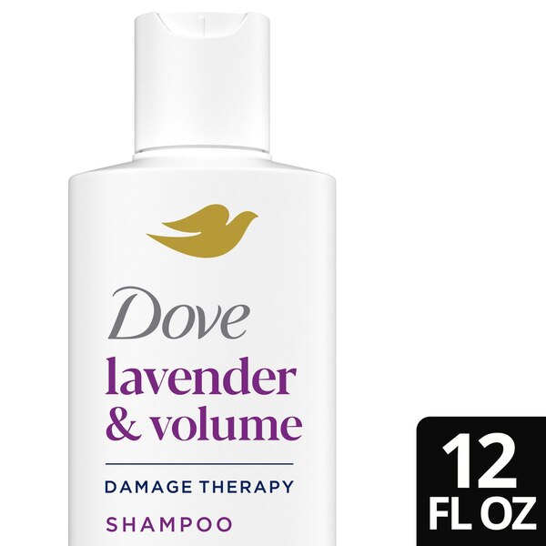 Dove Lavender & Volume Damage Therapy Shampoo, 12 OZ