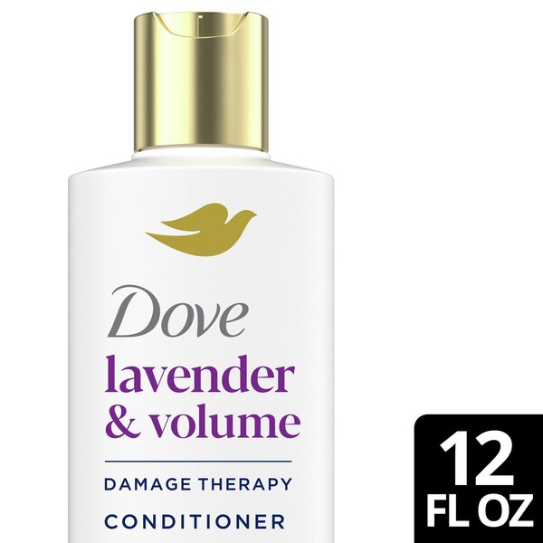 Dove Lavender & Volume Damage Therapy Conditioner, 12 OZ