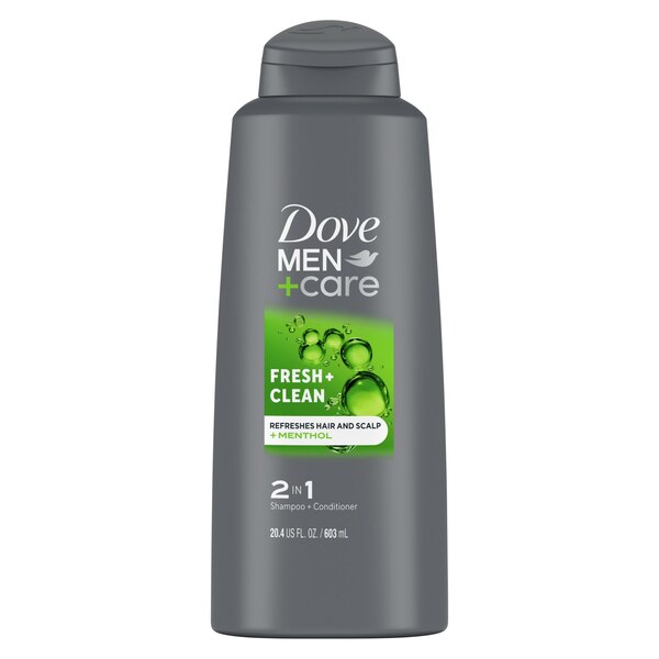 Dove Men+Care Fresh & Clean 2-in-1 Shampoo & Conditioner