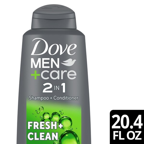 Dove Men+Care Fresh & Clean 2-in-1 Shampoo & Conditioner