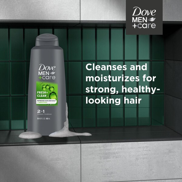 Dove Men+Care Fresh & Clean 2-in-1 Shampoo & Conditioner