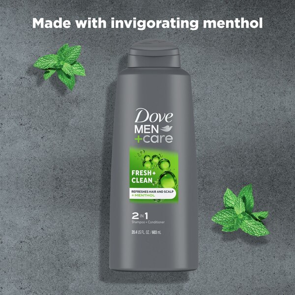 Dove Men+Care Fresh & Clean 2-in-1 Shampoo & Conditioner
