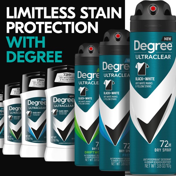 Degree UltraClear 72-Hour Black + White Antiperspirant & Deodorant Stick