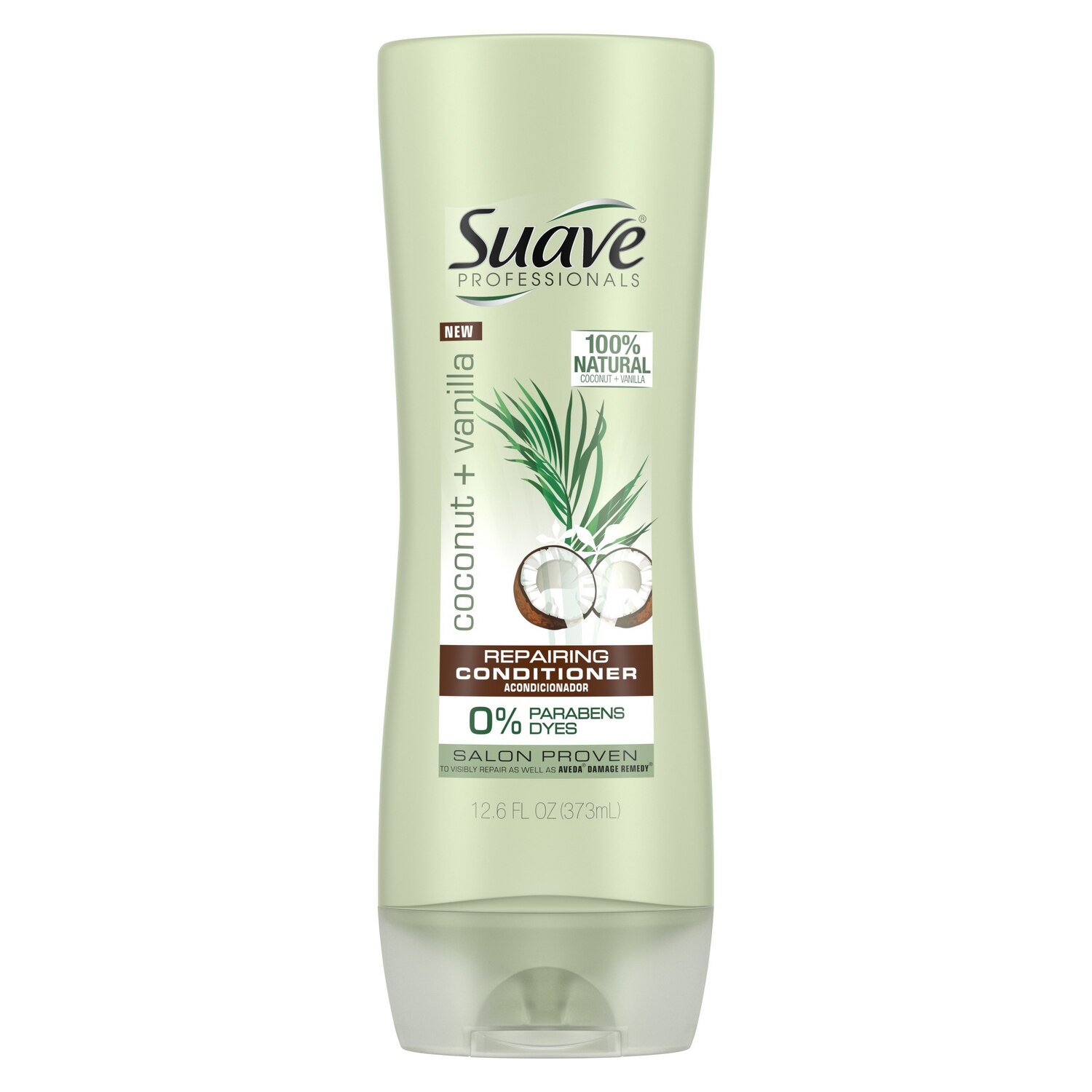 Suave Professionals Coconut + Vanilla Repairing Conditioner, 12.6 OZ