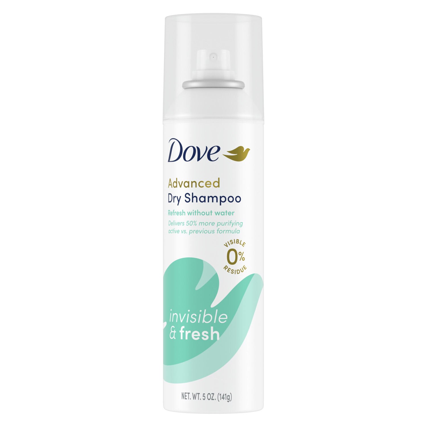 Dove Care Between Washes Dry Shampoo, Invisible, 5 OZ
