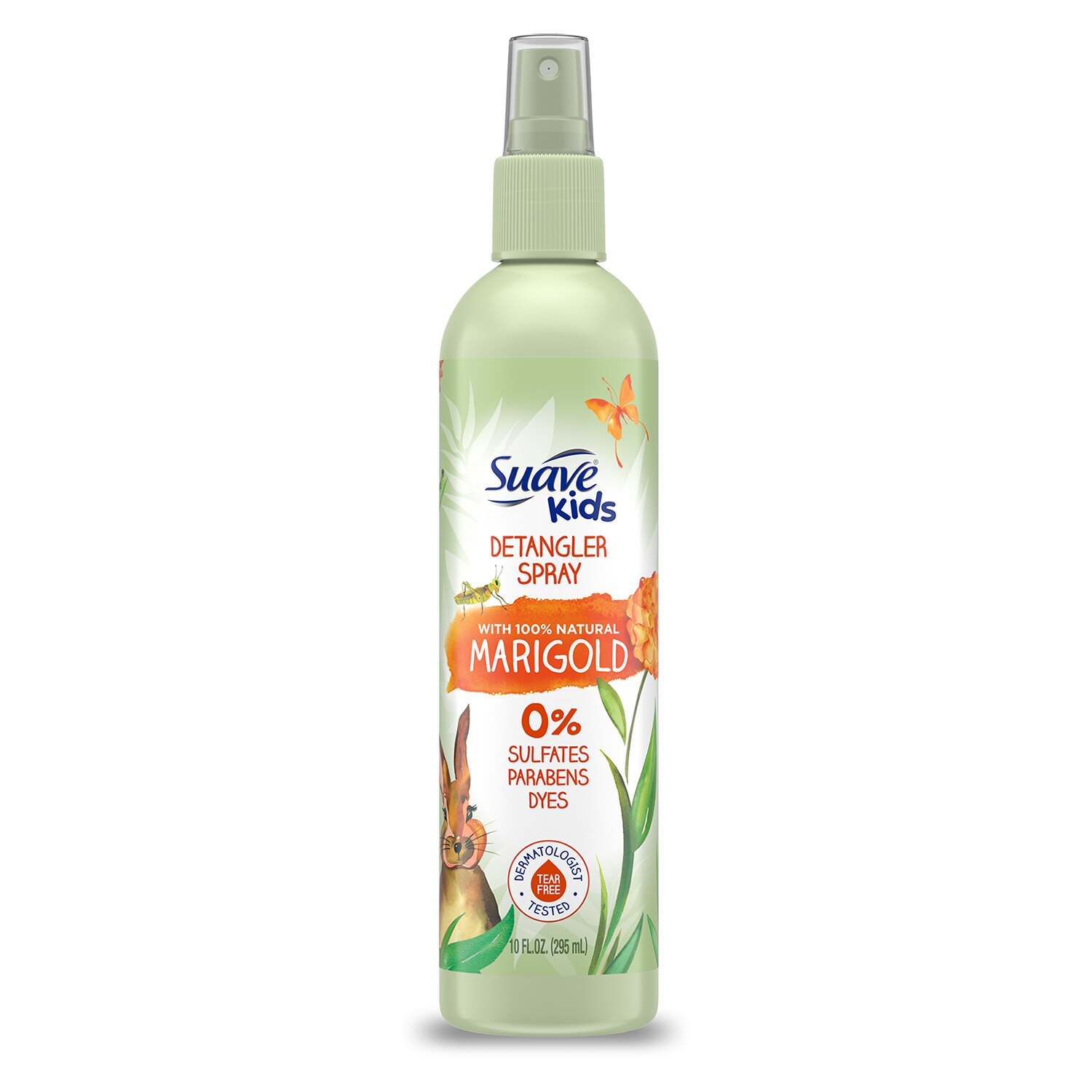 Suave Kids Dermatologist-Tested Marigold Detangler Spray For Stubborn Knots, 10 OZ