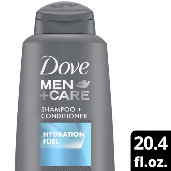 Dove Men+Care Hydration Fuel 2-in-1 Shampoo and Conditioner, 20.4 OZ