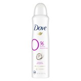 Dove 0% Aluminum 48-Hour Deodorant Spray, Coconut & Pink Jasmine, 4 OZ, thumbnail image 1 of 6
