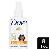 Dove Kids 2 In 1 Detangler & Refresher Spray, Shea Butter & Coconut Oil, 8 OZ, thumbnail image
