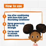 Dove Kids 2 In 1 Detangler & Refresher Spray, Shea Butter & Coconut Oil, 8 OZ, thumbnail image