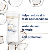 Dove Ultimate 48-Hour Water-Based + Glycerin Antiperspirant & Deodorant Stick, Coconut & Sandalwood, thumbnail image