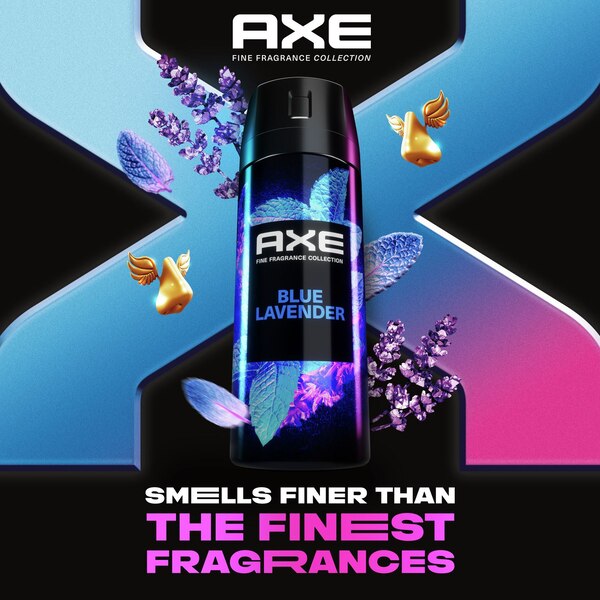 AXE 72-Hour Premium Deodorant Body Spray, Blue Lavender, 4 OZ