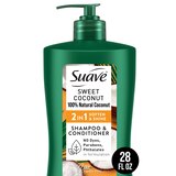 Suave Coconut 2-in-1 Shampoo & Conditioner, 28 OZ, thumbnail image