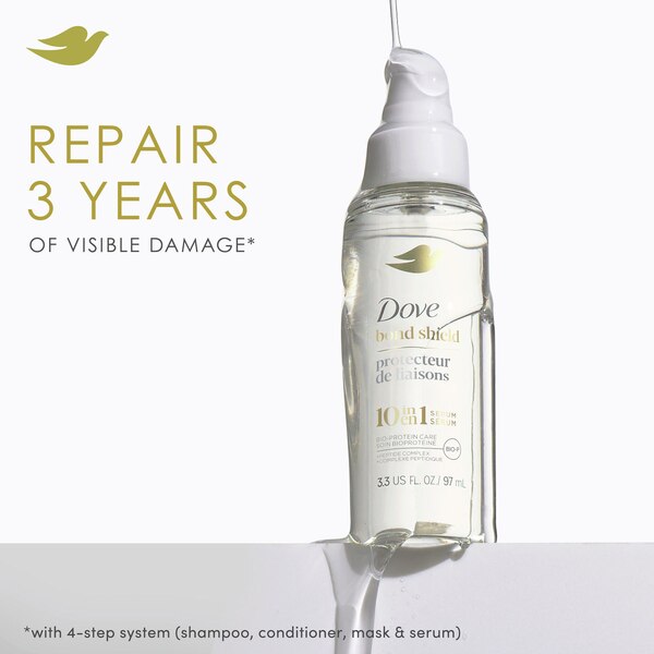 Dove 10-in-1 Bond Shield Super Serum, 3.3 OZ