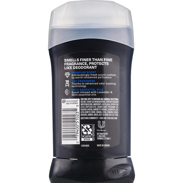 AXE 72-Hour Premium Deodorant Stick, Blue Lavender, 3 OZ