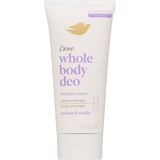 Dove Whole Body Deodorant Invisible Cream, Coconut & Vanilla, 2.5 OZ, thumbnail image