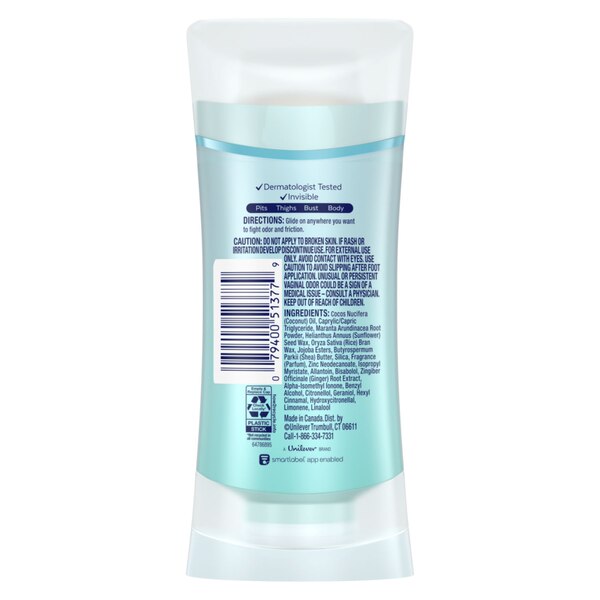 Degree Whole Body Deodorant Stick, Fresh Citrus, 2.6 OZ