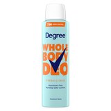 Degree Whole Body Deodorant Spray, Fresh Citrus, 4 OZ, thumbnail image