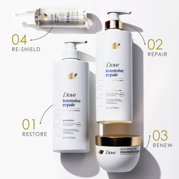 Dove Intensive Repair 10-in-1 Serum Hair Mask, 9.2 OZ