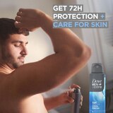 Dove Men+Care 72-Hour Antiperspirant Dry Spray, Cool Fresh, 3.8 OZ, thumbnail image 4 of 7