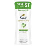 Dove Advanced Care 48-Hour Antiperspirant & Deodorant Stick, Cool Essentials, thumbnail image