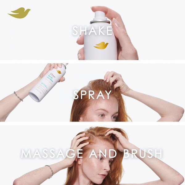 Dove Care Between Washes Detox & Purify Dry Shampoo, 5 OZ
