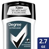 Degree UltraClear 72-Hour Black + White Antiperspirant & Deodorant Stick, thumbnail image