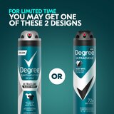 Degree Ultraclear 72-Hour Black + White Antiperspirant & Deodorant Dry Spray, 3.8 OZ, thumbnail image