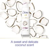 Dove Advanced Care 48-Hour Antiperspirant & Deodorant Dry Spray, Caring Coconut, 3.8 OZ, thumbnail image