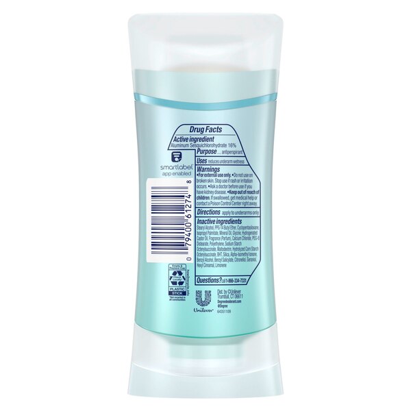 Degree Advanced 72-Hour Stress Control Antiperspirant & Deodorant Stick, 2.6 OZ