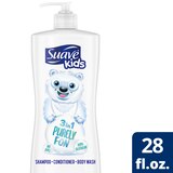 Suave Kids Tear Free 3-in-1 Shampoo, Conditioner & Body Wash, Purely Fun, 28 Oz, thumbnail image