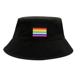 ABG Love is Love Adult Bucket Hat, Black, thumbnail image