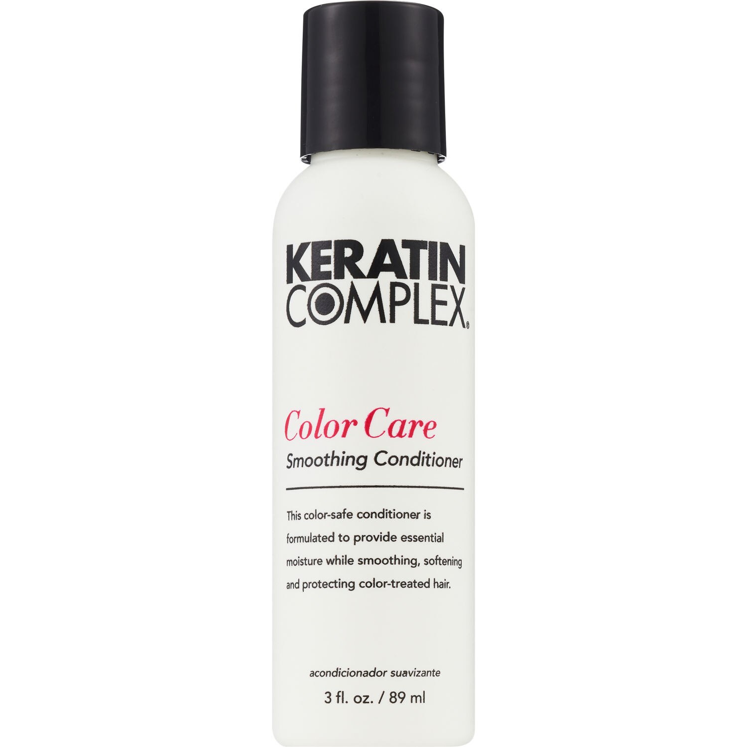 Keratin Complex Color Care Smoothing Conditioner, 3 OZ image.