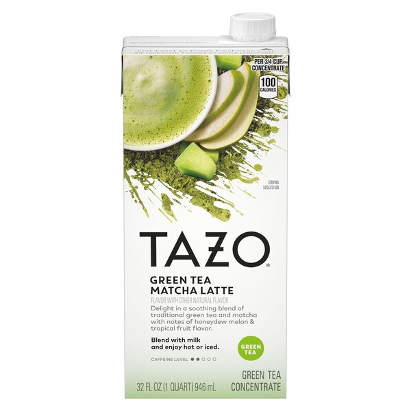 Tazo Green Tea Matcha Latte Concentrate, 32 oz