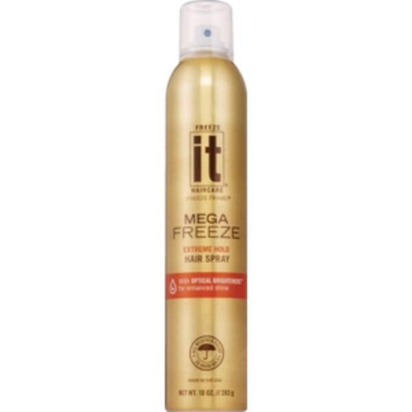 Freeze It Mega Freeze - Spray para cabello, fijación extrema